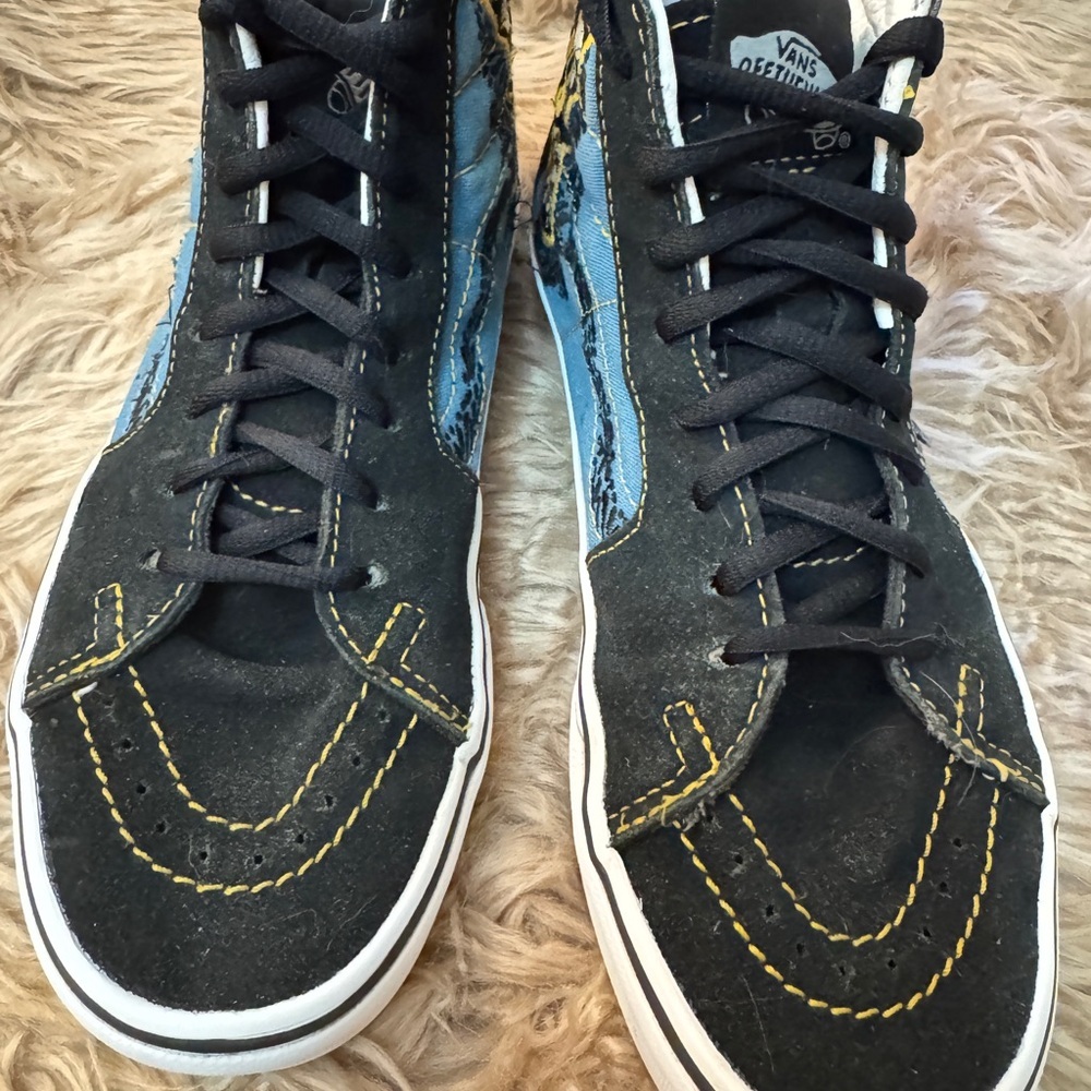 VANS Sk8-Hi Unisex Dia de Los Muertos Embroidered Sneakers. Men’s 4.5 Women’s 6​ - Picture 7 of 12